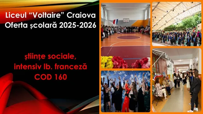 Foto Oferta educationala 2025-2026