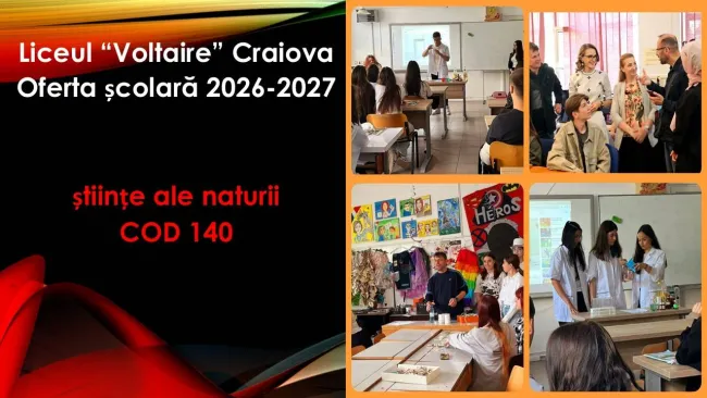 Foto Oferta educationala 2026-2027