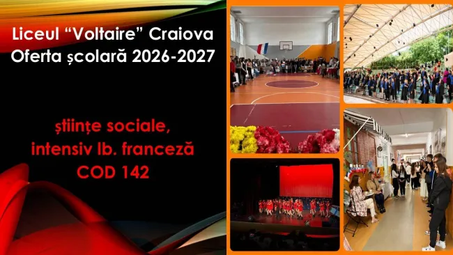 Foto Oferta educationala 2026-2027